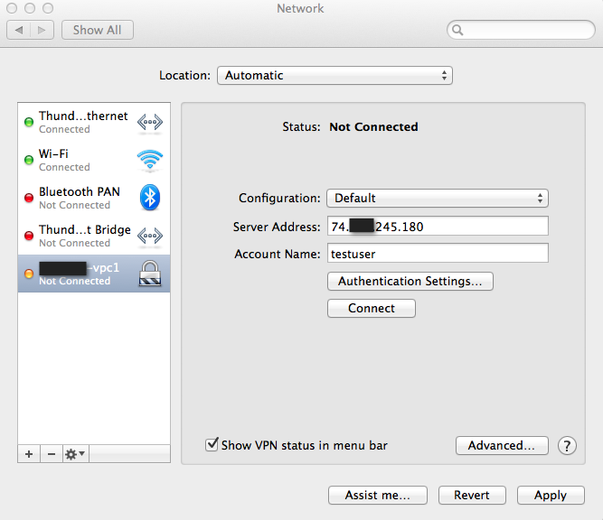 vpn remote access for mac